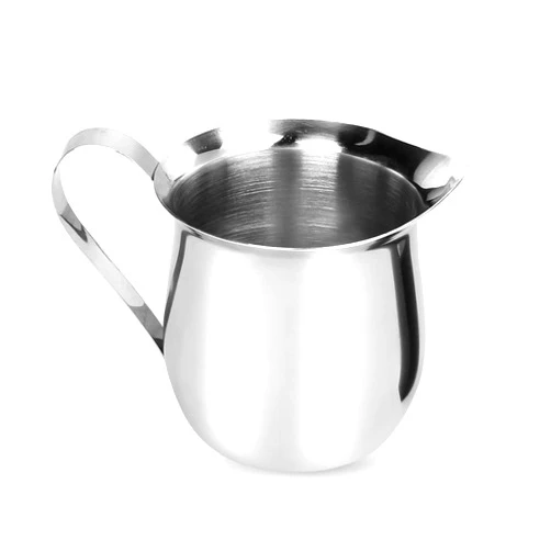 Rolin Roly 90ML Milk Frothing Pitcher Stainless Steel Small Bell-Shaped Creamer Coffee Jug for Barista Cappuccino Espresso Cups Latte Art Pitcher