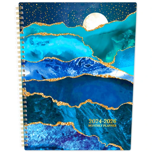 Youthamazing 2024-2026 Monthly Planner/Calendar - Jul 2024 - Jun 2026, 2 Year Monthly Planner 2024-2026, Academic Planner, 9