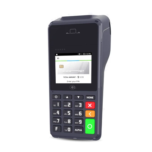 UROVO Mobile Android Smart POS Terminal, 2.4 inch Screen, Accept All Payments, Android 10