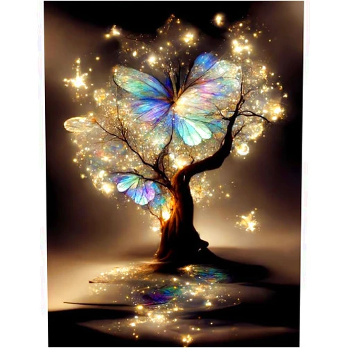 WUDWL Diamond Painting Kits for Adults - Tree of Life DIY 5D Diamond Art Kits Full Drill Diamond Dots Paintings with Diamonds Gem Art and Crafts Home Decor 12x16inch