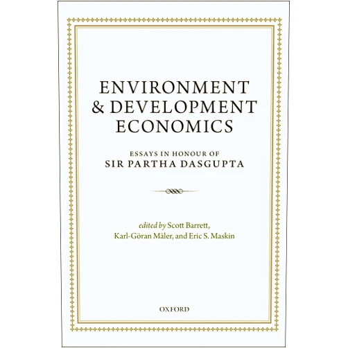 By Scott Barrett (Author, Editor), Karl-Goran Maler (Author), Eric S. Maskin (Author, Editor), Karl-Göran Mäler (Editor) & 1 more Format: Kindle Edition Environment and Development Economics: Essays in Honour of Sir Partha Dasgupta