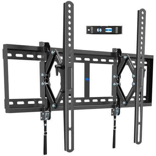 Mounting Dream Advanced Tilt TV Wall Mount for Most 42-90 Inch Flat and Curved TV, Universal Wall Mount TV Bracket with Extension up to 7 inch, Fits 16