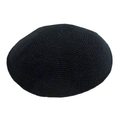 EREZ OVED Black Hand Made 100% Cotton Yarmulke Jewish Kippah Kipa Judaica Yamaka Kippa Yamakah Yarmulka Hat Men Or Kids
