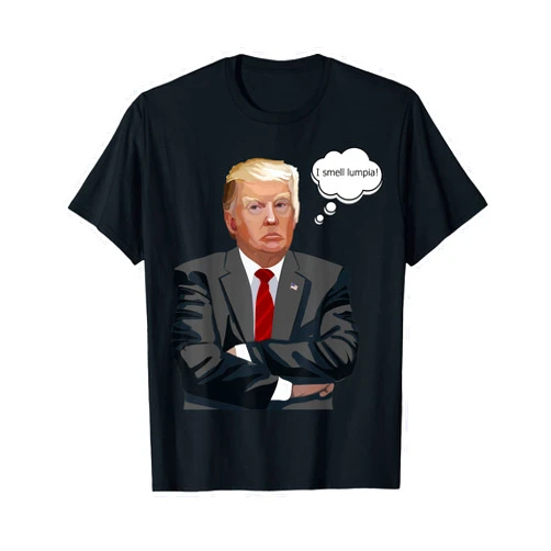 Mjr41 Funny I Smell Lumpia Filipino Trump T-Shirt