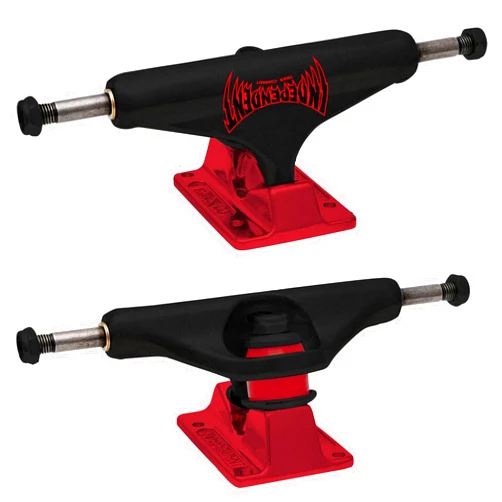 INDEPENDENT Truck Company 144 Stage 11 Forged Hollow Voltage Span Black Ano Red Standard Skateboard Trucks