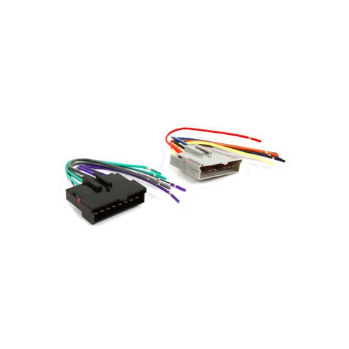Scosche FD02B Stereo Wiring Harness Compatible with Select Non-Amplified 1985-2004 Ford, Lincoln, Mazda, Mercury and Nissan Vehicles - Car Stereo Harness - Check Vehicle List in Images for Your Model