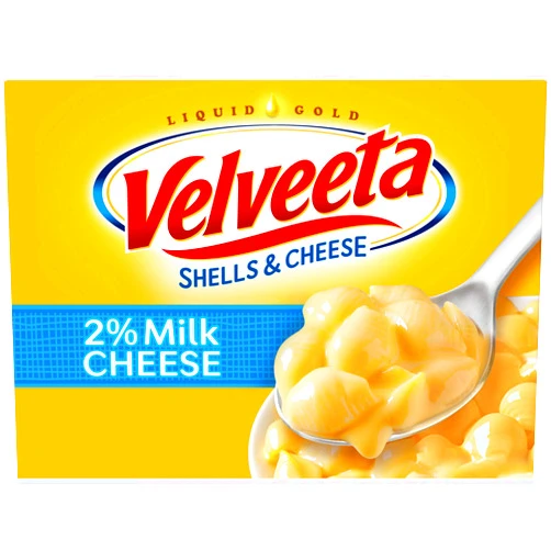 Velveeta Shells and Cheese with 2% Milk Cheese Meal (12 oz Box)