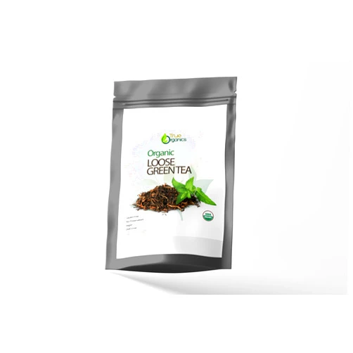True Organic Green Tea 3.5 Oz - Pure Ceylon Single Origin USDA Certified Green Tea