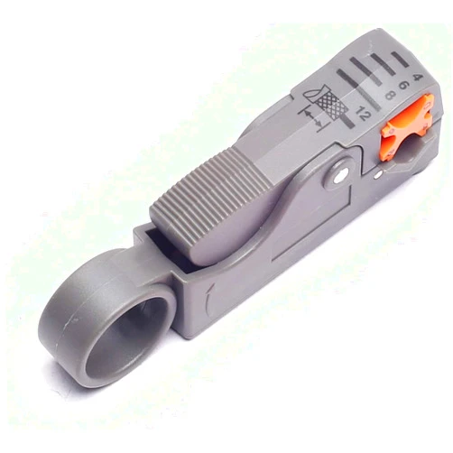 Vinylology ATLAS-Rotary Coax Coaxial Cable Stripper Cutter Tool For RG58 RG59 RG6 Quad, Ergonomic