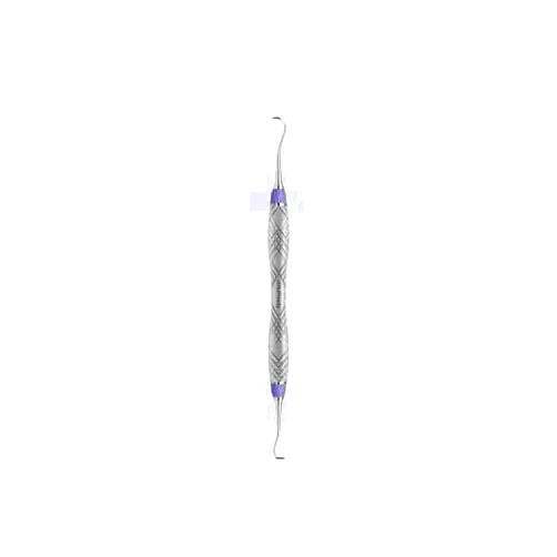Hu-Friedy SH5/339E2 H5 Hygienist/33 Jacquette Double Ended Scaler, 9 Stainless Steel Colours Handle