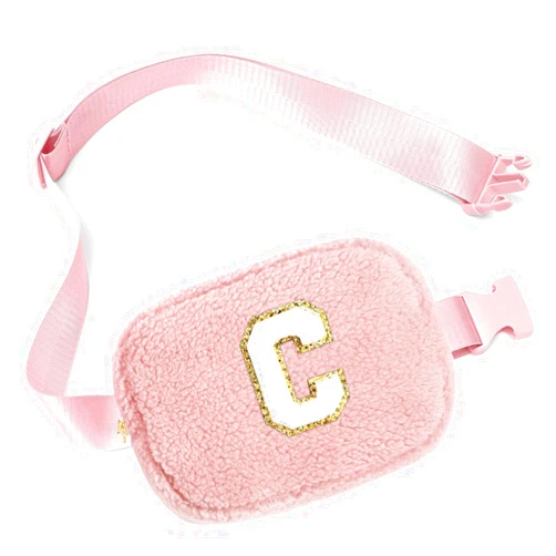 YOOLIFE Birthday Gifts for 4 5 6 7 8 9 10 11 12 13 14 Year Old Girls Teen Girls - Fanny Pack Cute Purse for Girls Belt Bag Crossbody, Preppy Stuff Tween Girls Gifts, Pink Fanny Pack Belt Bag C