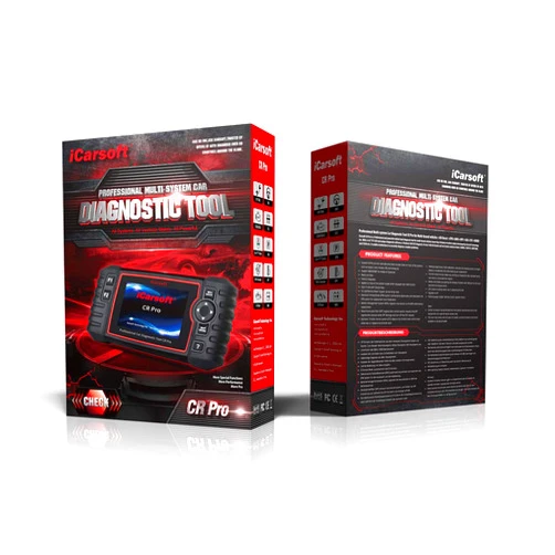 iCarsoft CR Pro Multi-Systems Diagnostic Scan Tool for Multi-Brand Vehicles +Oil Reset+EPB+BMS++SAS+ETC+BLD+INJ