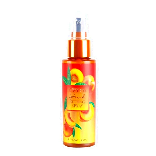 Beauty Creations Hydrating Peach Setting Spray for All Skin Types, 4 Fl Oz