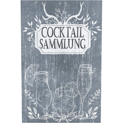 Jamprezz Books Cocktail Sammlung: Rezeptbuch zum Sammeln eigener Kreationen | Notizbuch zum Notieren eigener Rezeptideen für Cocktails & Mixgetränke | 120 Seiten | ... Barkeeper und Hobby-Mixer (German Edition)