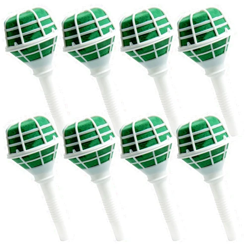 HAPY SHOP 8 PCS Foam Floral Handle Bouquet Holder Flower Bouquet Holder for DIY Wedding Foam Bouquet Handle Flower Arrangement Wedding Bouquet Supplies, 3.2 x 7 x 3.2 Inch