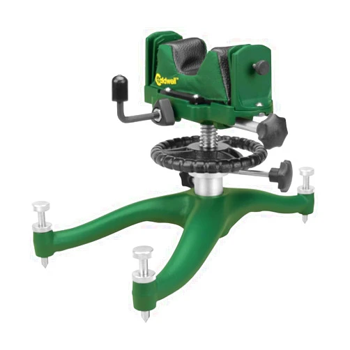 Caldwell The Rock Front Shooting Rest with Adjustable Elevation, Recoil Reducing, Interchangeable Feet, for Range, Hunting, Shooting, and Outdoors