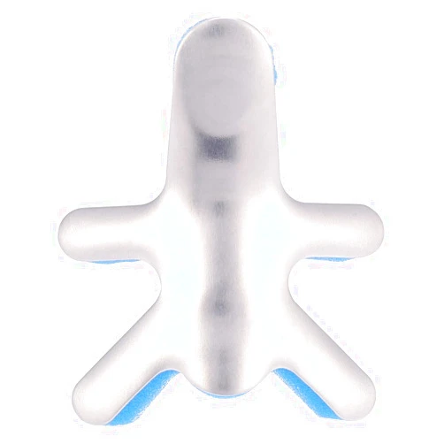Brrnoo Finger Brace, Padded Aluminium Foldable Frog Finger Splint, Malleable Brace Support Recovery Injury and Finger Knuckle Immobilization(S)