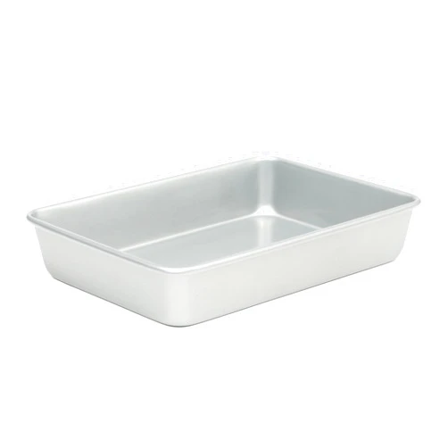 Martha Stewart Gallen 13 x 9 Inch Rectangular Nonstick Carbon Steel Cake/Baking Pan- Silver