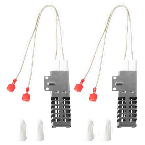 JRSHOME 2-Pack PB040001 for Viking Ignitor - Gas Range Oven Igniter for Viking Ranges, Replaces AP5315579,792263,065650-000,SGR4001, Includes 4 Ceramic Nuts