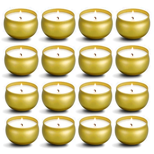 qinxiang Scented Candles Gifts Set,16 Pack Natural Soy Wax Travel Tin Jar Candles for 2.5 OZ Aromatherapy Candles for Family Gatherings, Festive Candles