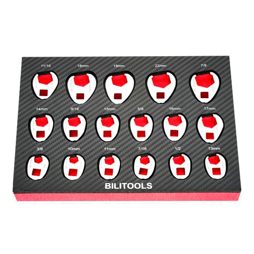 BILITOOLS Crows Foot Wrench Set, 3/8