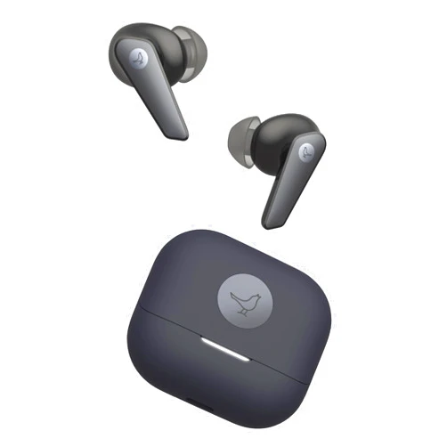 Libratone AIR+ 3 True Wireless in-Ear Headphones, Industry Leading Active Noise Cancelling, 11mm Dynamic Drivers, IP54 Rated dust and Water Resistent, 24 Hours of Battery Life (Black)