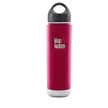 Klean Kanteen Wide Mouth Double Wall Insulated Water Bottle with Loop Cap Roasted Pepper 20-Ounce