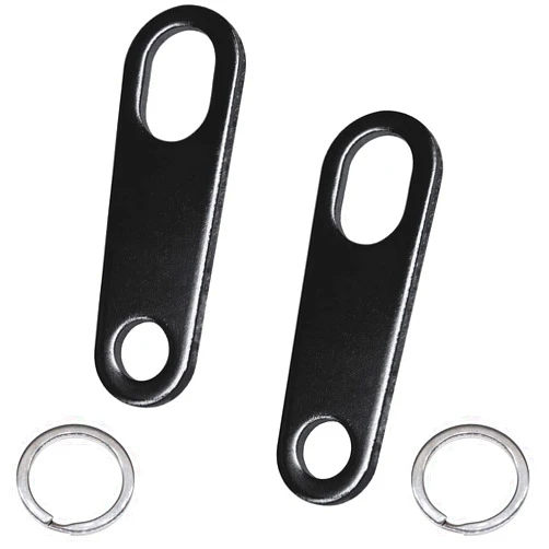 Amavoler Motorcycle Bell Hangers Luck Riding Bell Hangers with 2 Pieces Split Rings,perfect match for any bell.