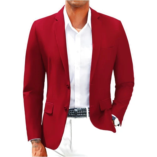 COOFANDY Mens Casual Blazer Slim Fit Suit Jacket Two Button Lightweight Sport Coat