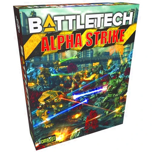 Catalyst Game Labs BattleTech Alpha Strike Box Set – Sci-Fi Mech Miniatures Wargaming - Fast Play Starter Set for Strategy Game Enthusiasts, Brown