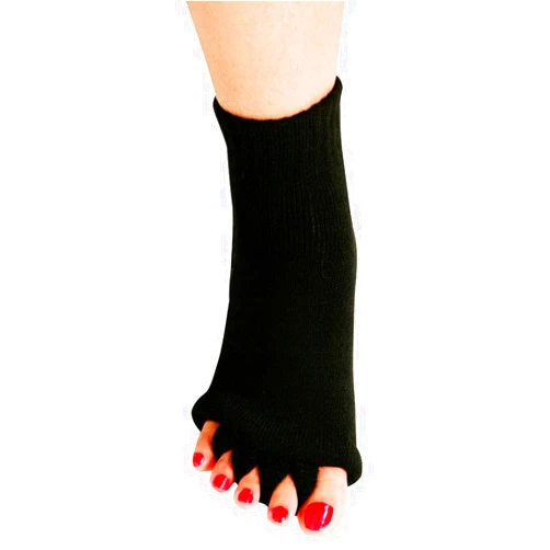 Nachvorn Yoga Sports GYM Five Toe Separator Socks Alignment Pain Health Massage Socks, Prevent Foot Cramps, One Pair
