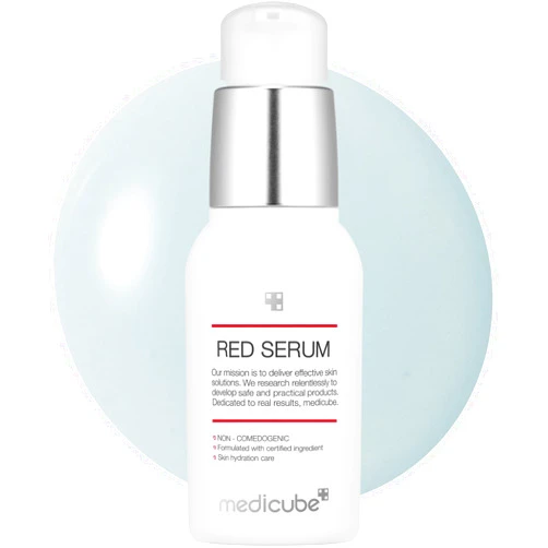 Medicube Red Serum 2.0 || Low-irritating formula for breakout-prone skin | Soothing and relieving | Formulated with BHA, Niacinamide & Adenosine | Non-comedogenic | Korean skincare (1.01fl.oz.)