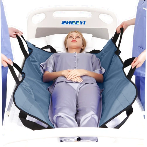 ZHEEYI Positioning Bed Pad with Reinforced Handles 43
