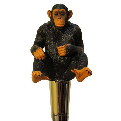 KoolCollectibles Chimpanzee Beer Tap Handle Sports Bar Kegerator Breweriana Monkey Chimp Ape