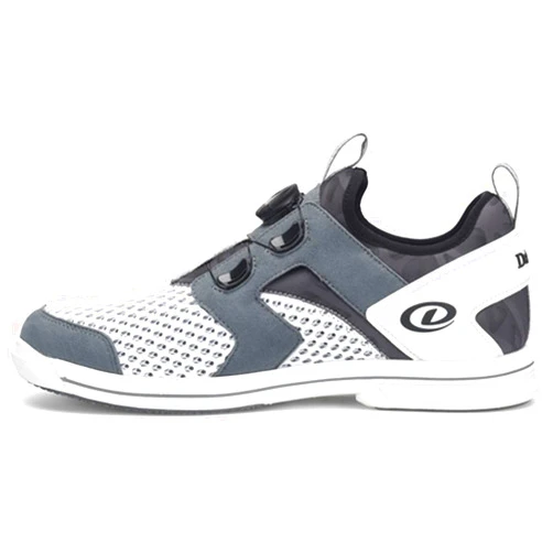 Dexter Mens Pro BOA White/Grey Wide Width Bowling Shoes 8.5