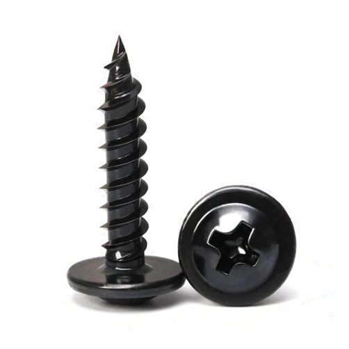 B1jounie YA Black Wood Screws, #8×3/4 inch 300Pcs Black Phillips Modified Truss Head Wood Screws Quick Metal Self Tapping Zinc Oxide Used in Household Appliances,Furniture,Woodworking by B1jounie YA