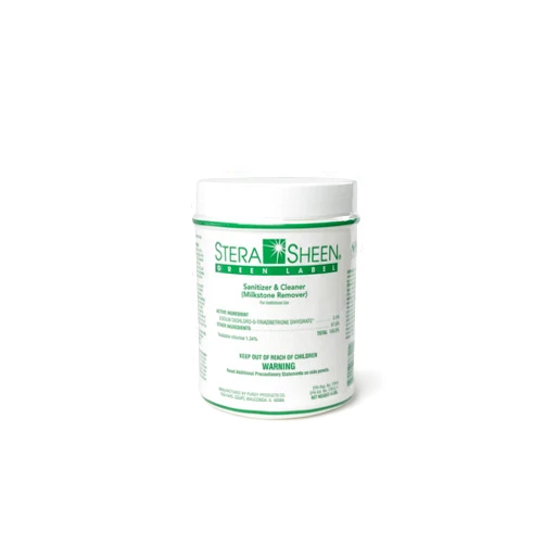 Stera Sheen 4lb Green Label Ice Machine & Ice Maker Cleaner + Sanitizer - Milkstone Remover & Descaler for Scotsman, Soft Serve Equipment, Food-Contact Surface - Restaurant-Grade (1 Pack)