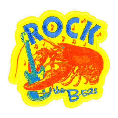 C&D Visionary B-52's Rock Lobster Patch, Multi-Colored