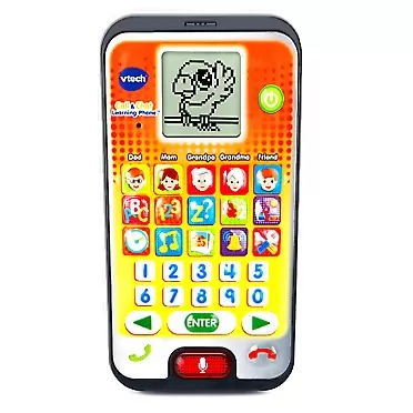 VTech Call and Chat Learning Phone, Orange Orange Standard Packaging