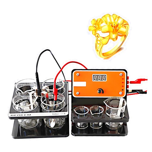 XARONF Jewelry Plating Machine, Pen Type Plating Machine, Gold Plating Kit, Electroplating Pen for Plating with Gold, Silver, Rose Gold, Nickel Electroplating Solutions