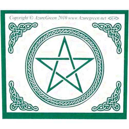 Raven Blackwood Imports Fortune Telling Toys Supernatural Protection Supplies Bumper Sticker Green Earth Bound Pentagram