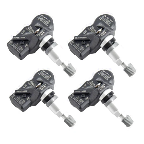 DIPMOTOR 5Q0907275B 5Q0907275A Tire Pressure Sensors 433MHz / 315MHz TPMS Compatible with Porsche McLaren VW Audi Replaces 5Q0907275 Set of 4 (433MHz)