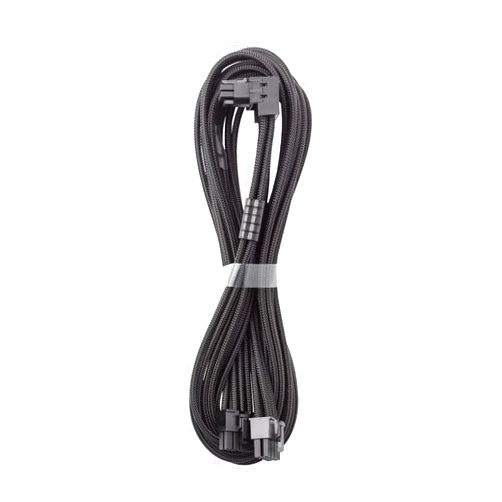 CableMod C-Series Pro ModMesh Sleeved 12VHPWR 90° StealthSense PCI-e Cable for Corsair - Variant A (Black, 16-pin to Dual 8-pin, 60cm)