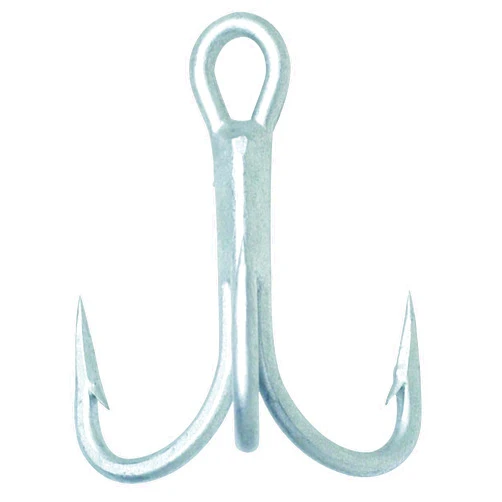 Generic 50 Pack - VMC 2/0 O'Shaugnessy 4X-Strong Treble Hook - 9626 - Perma Steel - Bulk