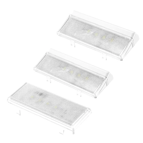 DIPMOTOR NEW Upgraded Refrigerator LED Light Set - Compatible with Whirlpool, Kenmore, Maytag, and KitchenAid Refrigerators - Includes 1 Pc W10515058 & 2 Pcs W10515057 - Replaces WPW10515057, WPW10515058