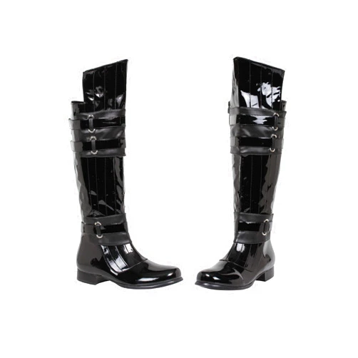 Ellie Shoes Men's 121-INVADER-BLK-LG Knee High Boot, Large