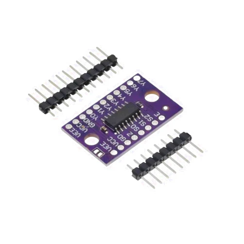 NEMADRIEA 74HC4051 8 Channel Analog Multiplexer Selector Module Multiplexers Distributor Resolver CJMCU-4051 for Arduieno