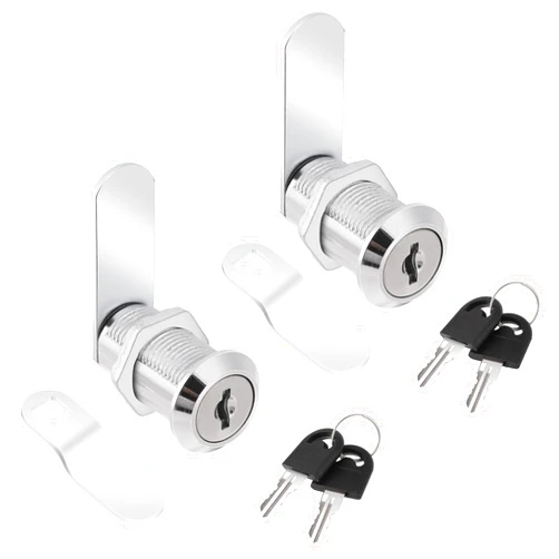 Mozeat Lens Cabinet Locks with Keys 2 Pack 1-1/8