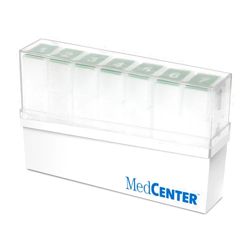 MedCenter Systems, LLC MedCenter Weekly Pill Organizer Travel Kit