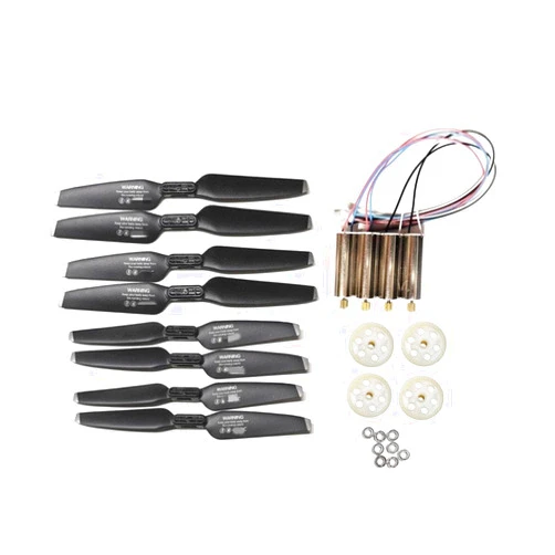 EZEAAQOR F3 Compatible Quadcopter Parts Motors Propellers Gears And Bearings Compatible With Nocchi 4D-F3 RC Drone
